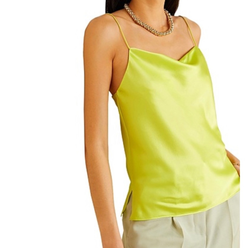Cami NYC / Camis Top in Acid Green Neon